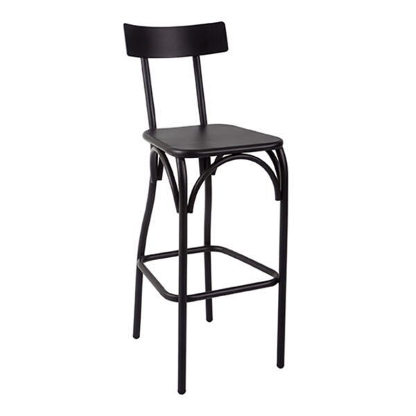 Berlin Al Barstool With Back