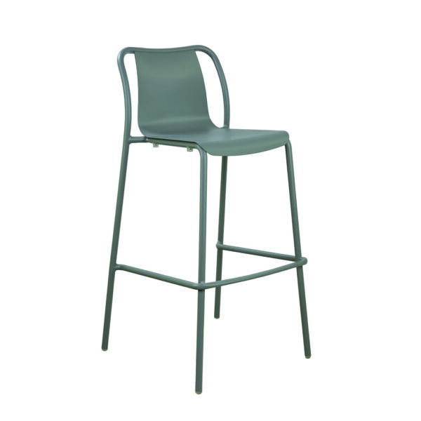 Grosseto Barstool With Back Beige