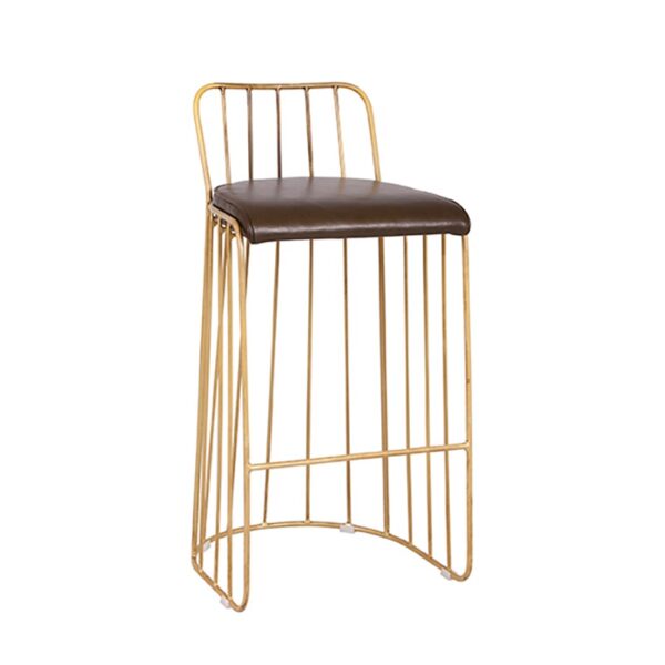 Irony Semistool With Back