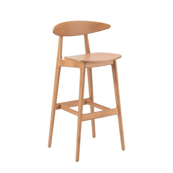 Nordman Barstool Tessuto With Back