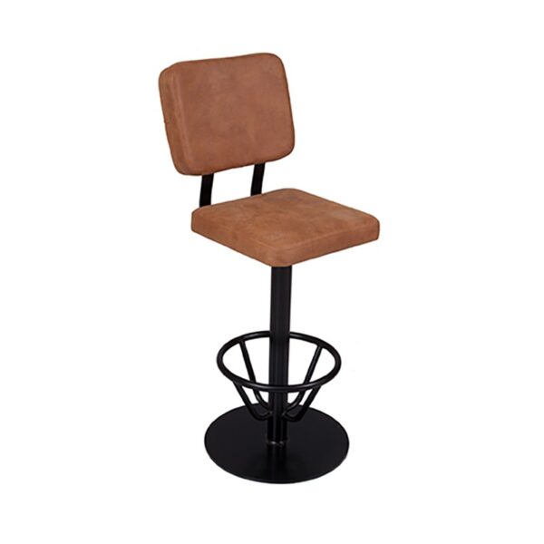 Novel Barstool Swivel With Back