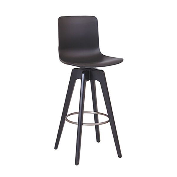 Vudu Barstool Swivel With Back